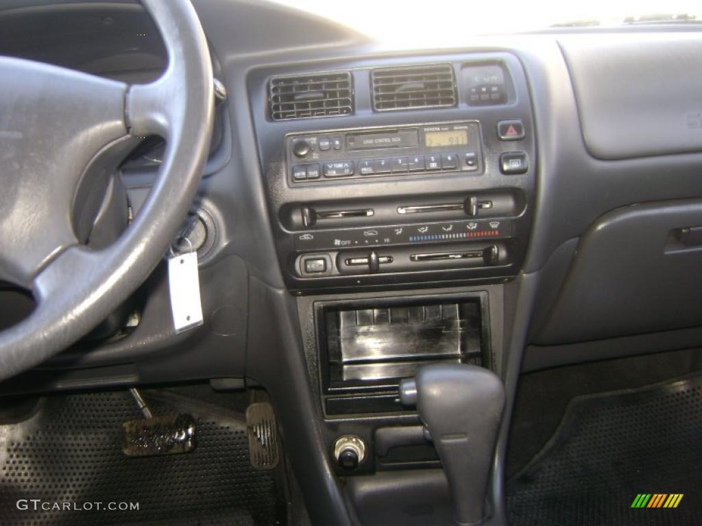 1995 Corolla DX Sedan - Teal Mist Metallic / Gray photo #8