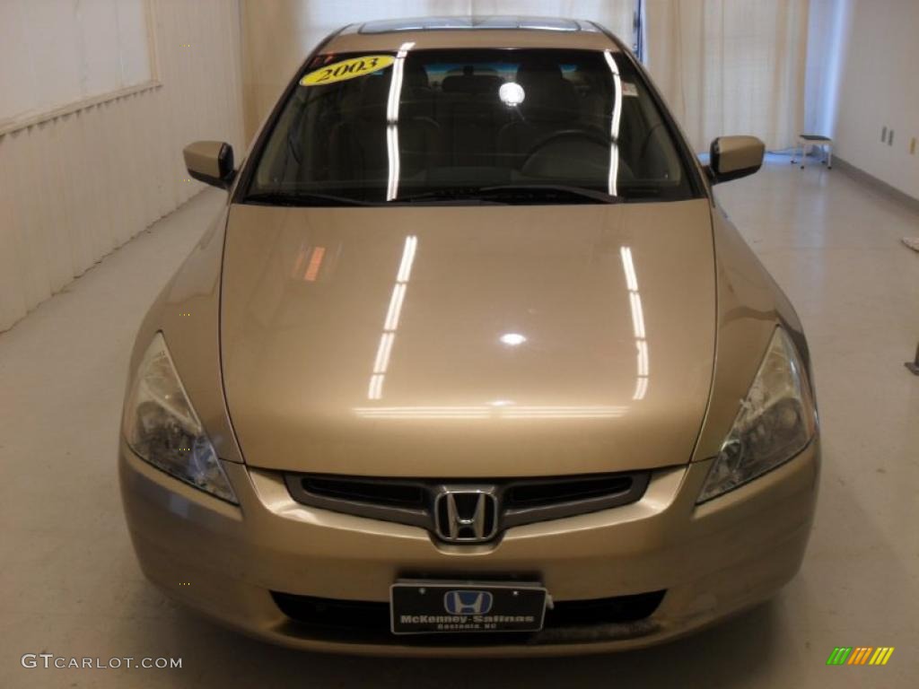 2003 Accord EX-L Sedan - Desert Mist Metallic / Ivory photo #6