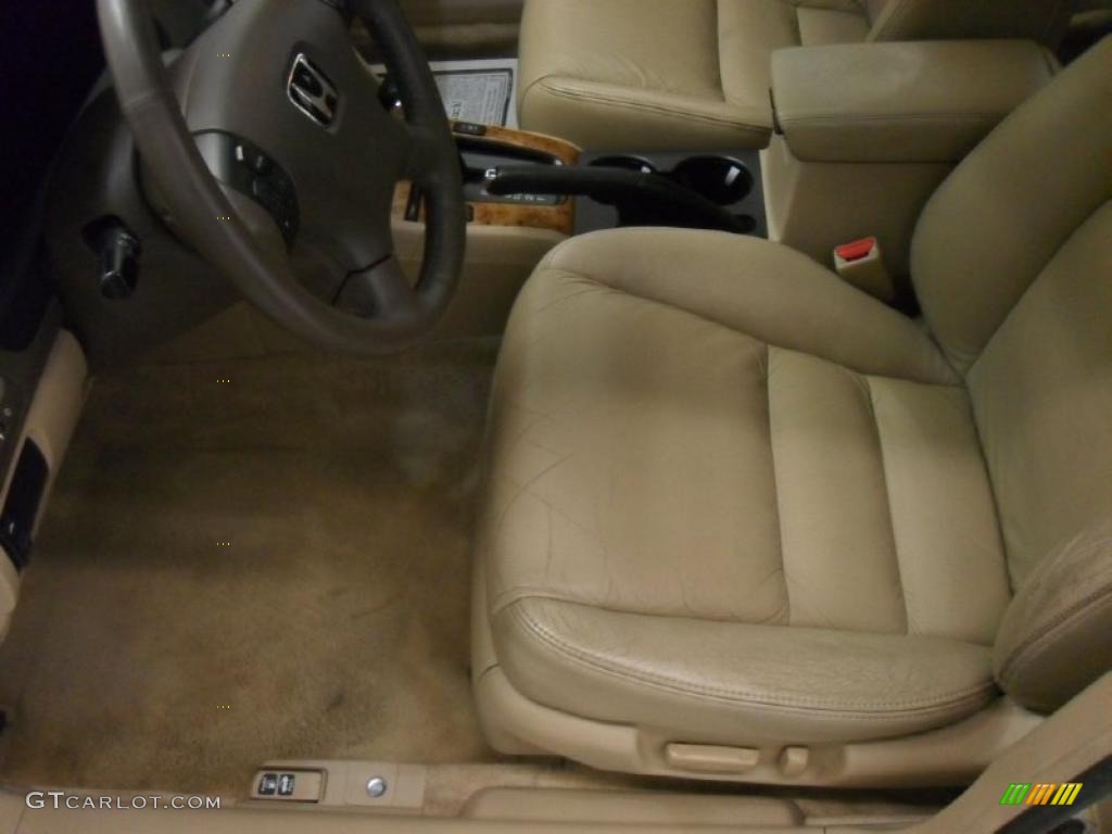 2003 Accord EX-L Sedan - Desert Mist Metallic / Ivory photo #8