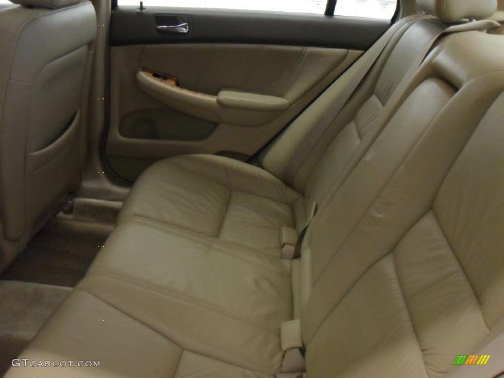 2003 Accord EX-L Sedan - Desert Mist Metallic / Ivory photo #18