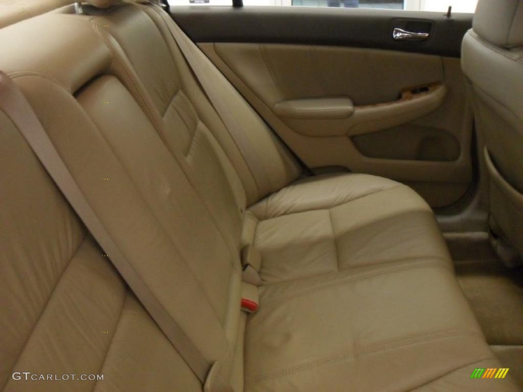 2003 Accord EX-L Sedan - Desert Mist Metallic / Ivory photo #22