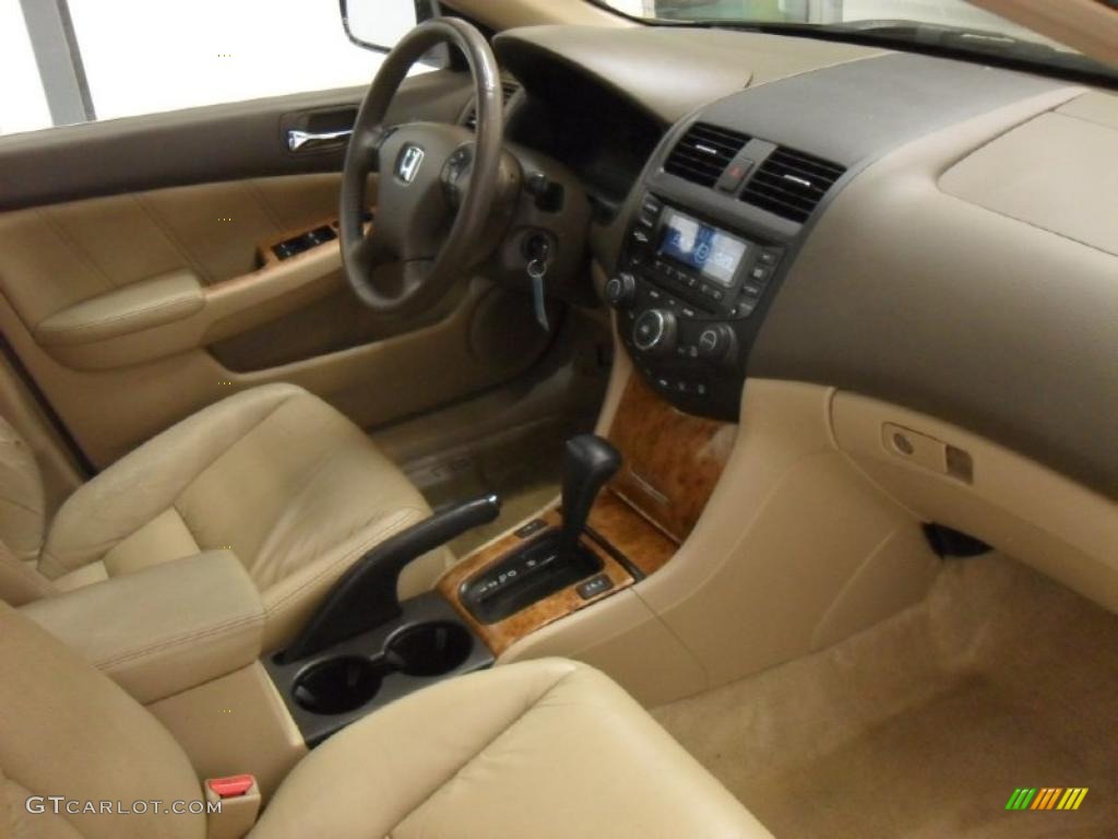 2003 Accord EX-L Sedan - Desert Mist Metallic / Ivory photo #25