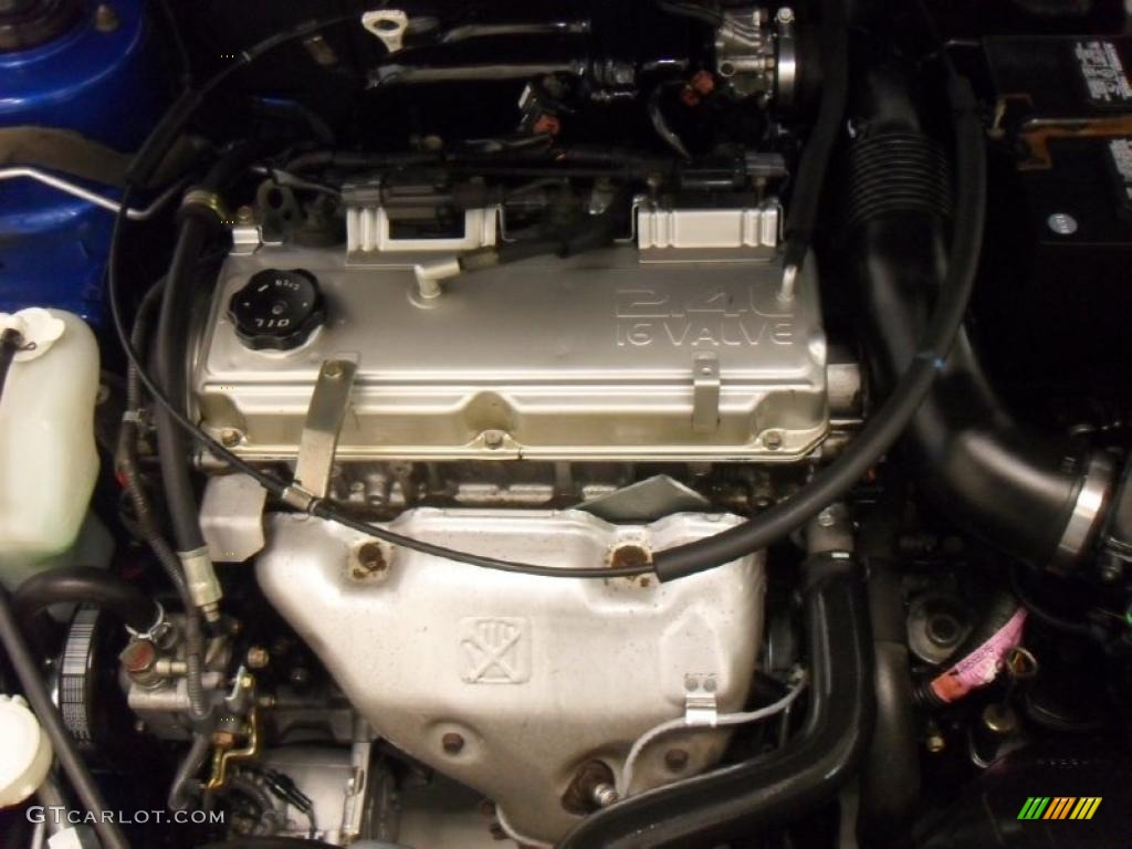 2002 Mitsubishi Eclipse RS Coupe 2.4 Liter SOHC 16 Valve Inline 4 Cylinder Engine Photo #42946147