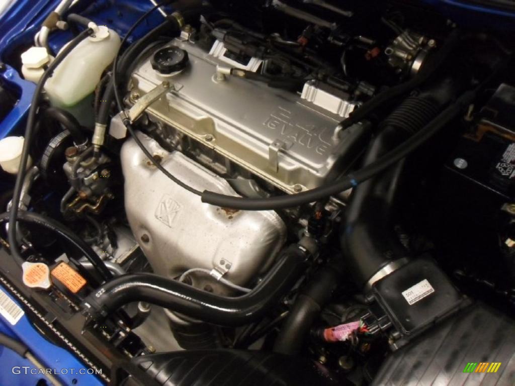 2002 Mitsubishi Eclipse RS Coupe 2.4 Liter SOHC 16 Valve Inline 4 Cylinder Engine Photo #42946163