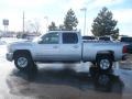 2010 Sheer Silver Metallic Chevrolet Silverado 2500HD LTZ Crew Cab 4x4  photo #5