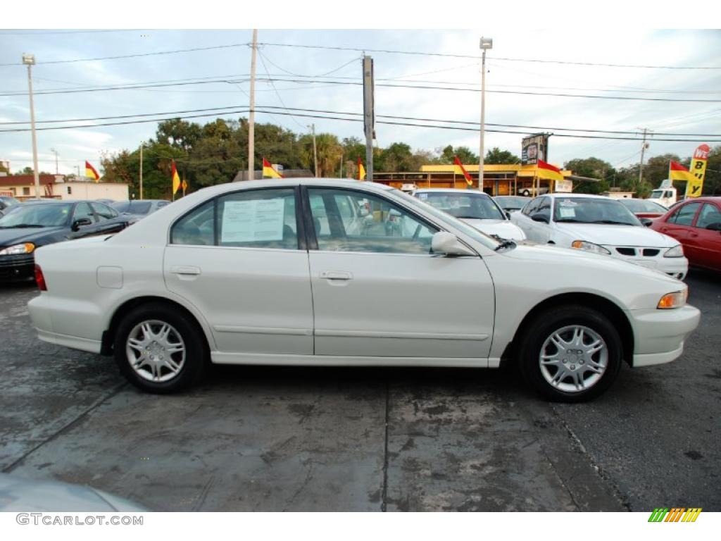 Northstar White 2001 Mitsubishi Galant ES Exterior Photo #42947943