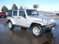 2007 Bright Silver Metallic Jeep Wrangler Unlimited Sahara 4x4  photo #1