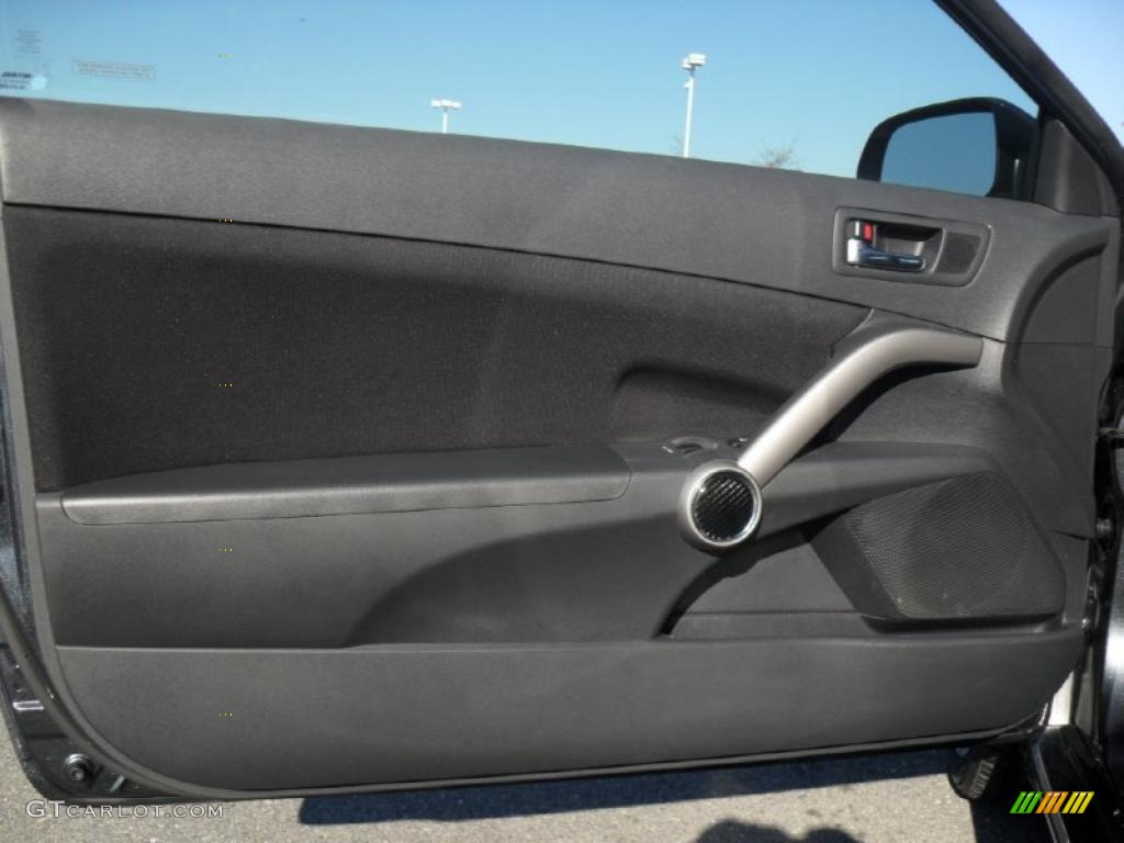 2008 Scion tC Standard tC Model Dark Charcoal Gray Door Panel Photo #42949411
