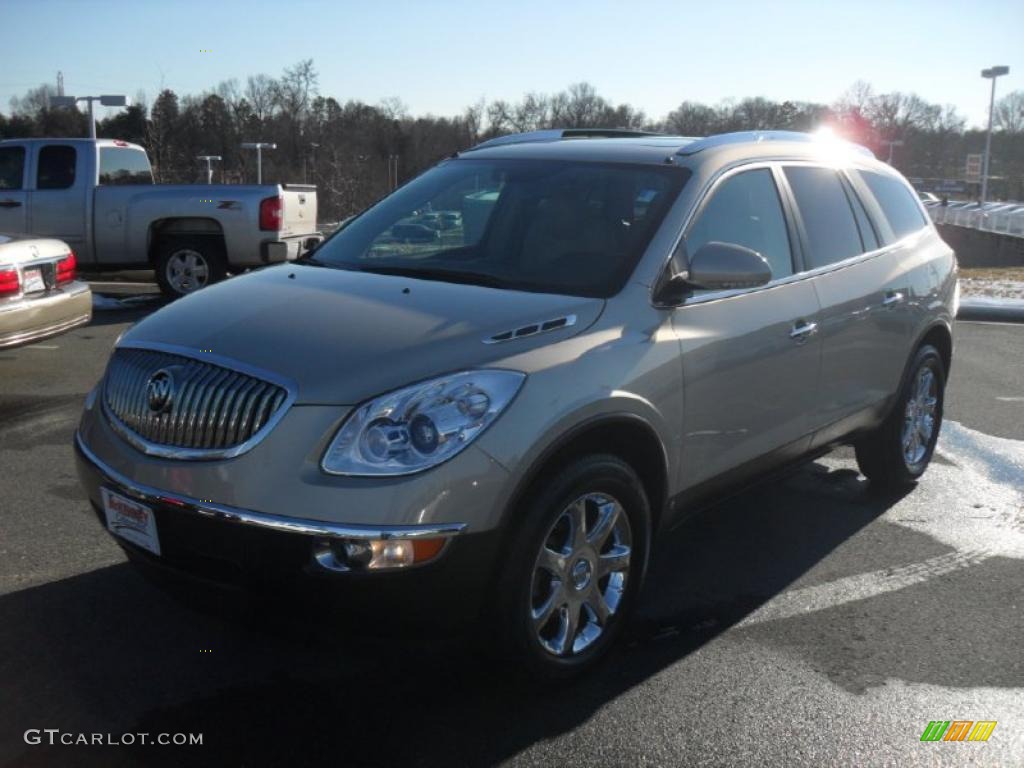 2008 Enclave CXL - Gold Mist Metallic / Cashmere/Cocoa photo #1