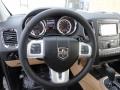 Black/Tan 2011 Dodge Durango Citadel 4x4 Steering Wheel