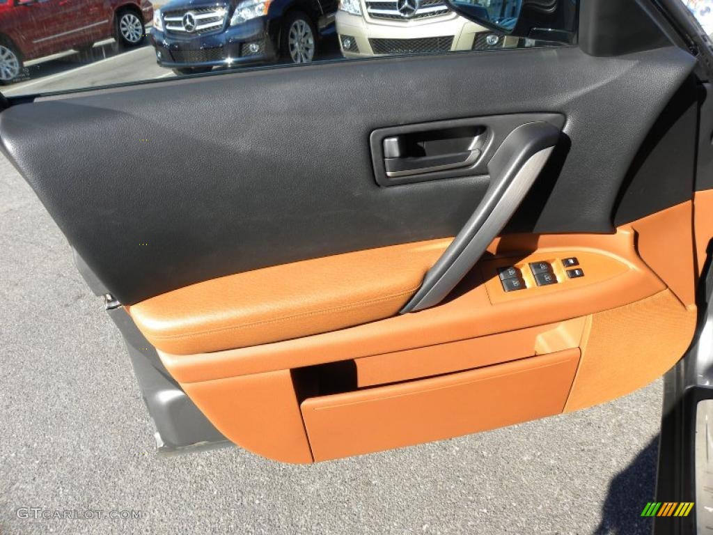 2004 Infiniti FX 45 AWD Brick/Black Door Panel Photo #42952179