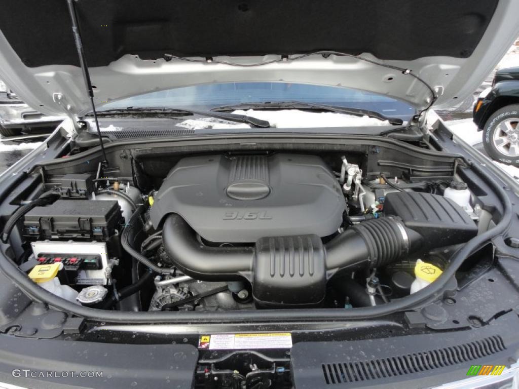 2011 Jeep Grand Cherokee Overland 4x4 3.6 Liter DOHC 24-Valve VVT V6 Engine Photo #42952231