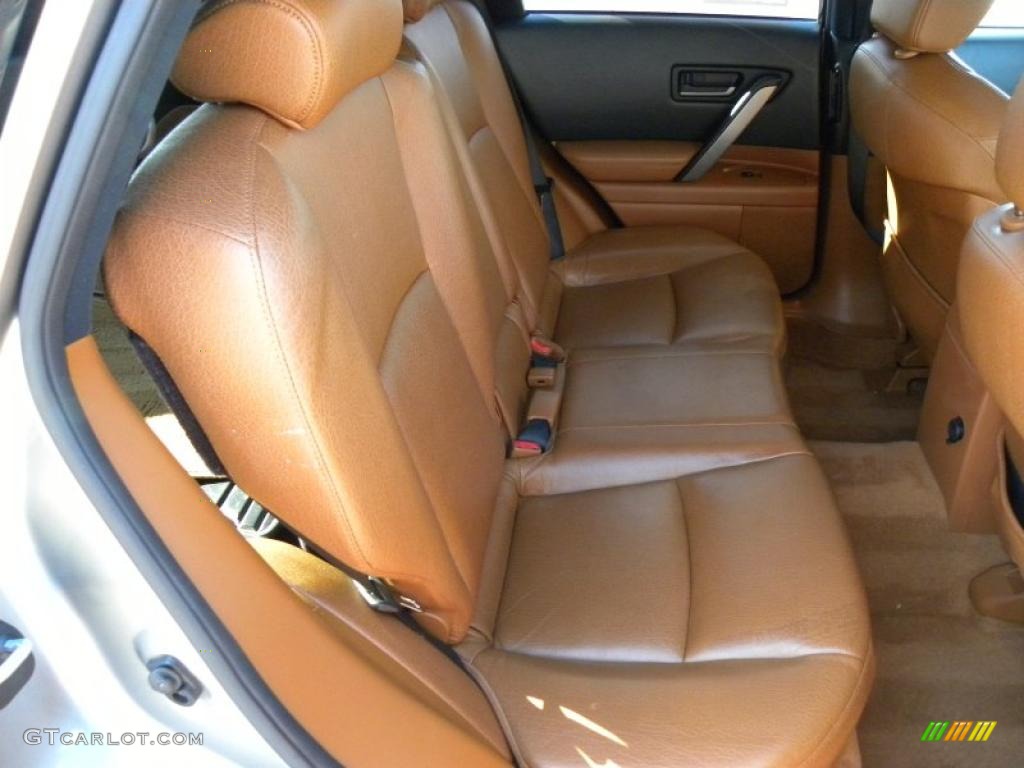Brick/Black Interior 2004 Infiniti FX 45 AWD Photo #42952247