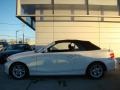 2008 Alpine White BMW 1 Series 128i Convertible  photo #3