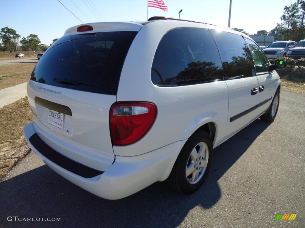 2006 Grand Caravan SE - Stone White / Medium Slate Gray photo #11