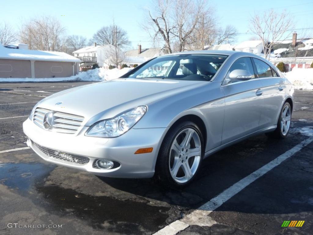 2007 CLS 550 - Iridium Silver Metallic / Black photo #1