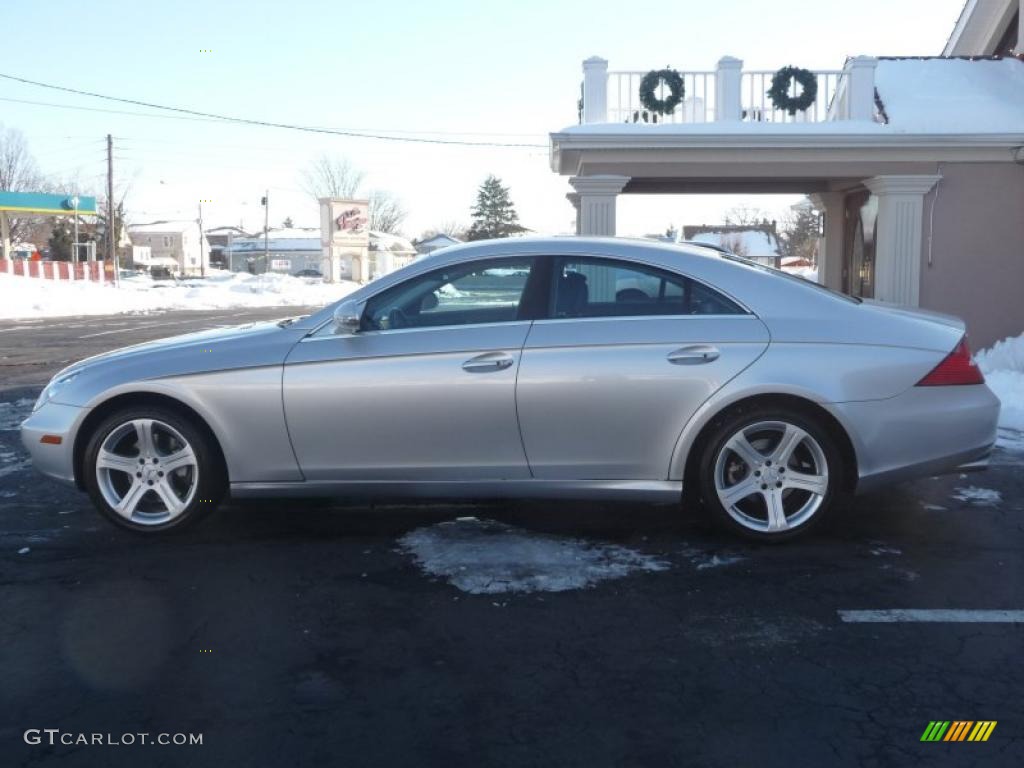 2007 CLS 550 - Iridium Silver Metallic / Black photo #10