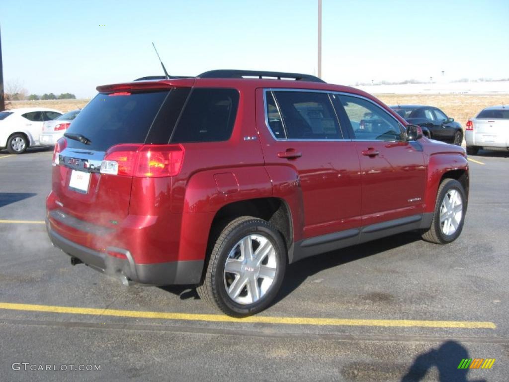 Merlot Jewel Metallic 2011 GMC Terrain SLE Exterior Photo #42956651