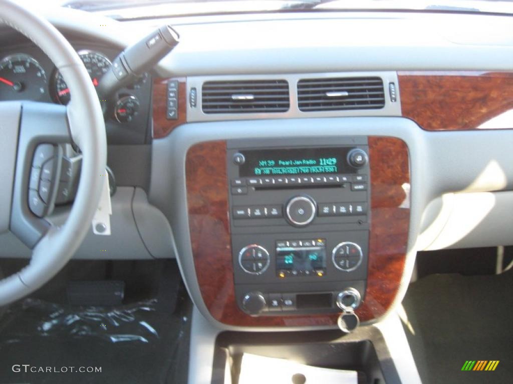 2011 Chevrolet Silverado 2500HD LTZ Crew Cab 4x4 Light Titanium/Dark Titanium Dashboard Photo #42957399