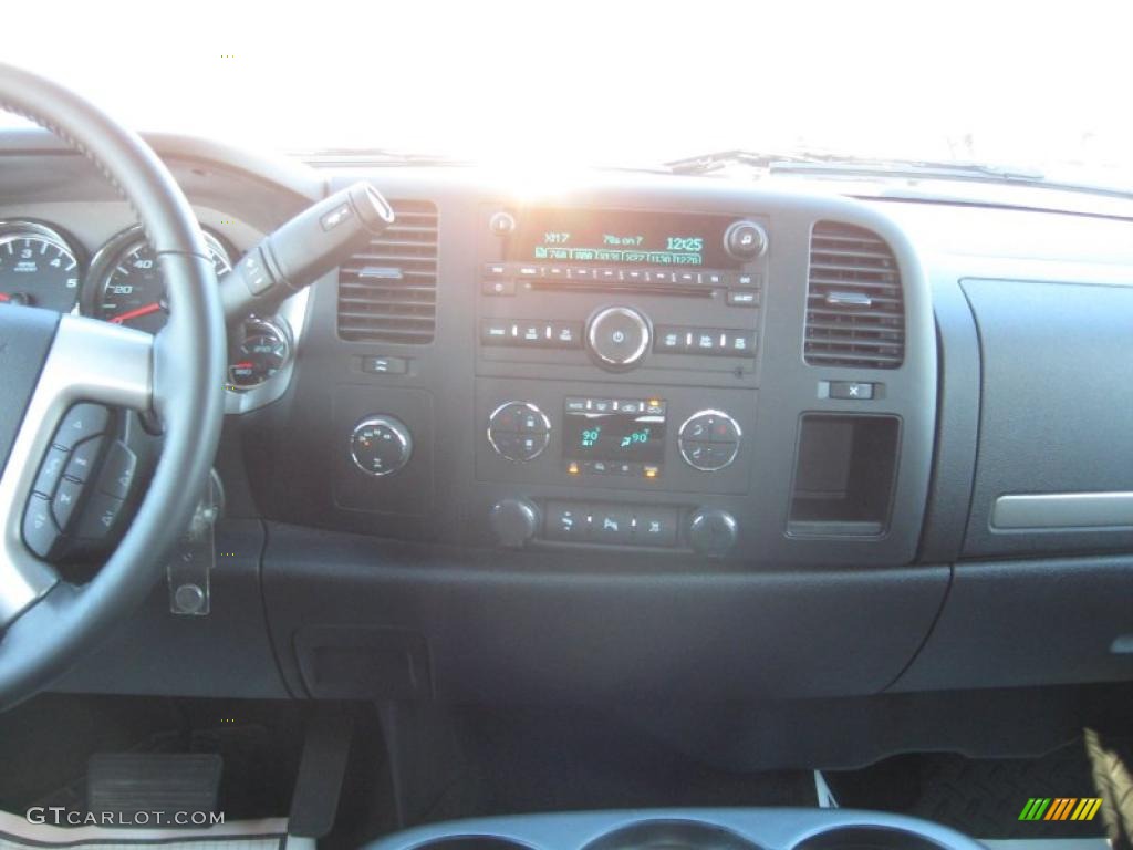 2011 Silverado 1500 LT Crew Cab 4x4 - Taupe Gray Metallic / Ebony photo #10