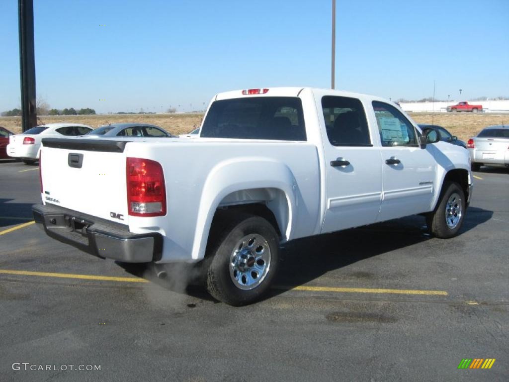 Summit White 2011 GMC Sierra 1500 SL Crew Cab Exterior Photo #42958621