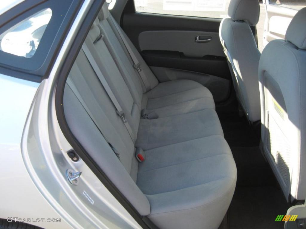 2009 Elantra SE Sedan - Quicksilver / Gray photo #15