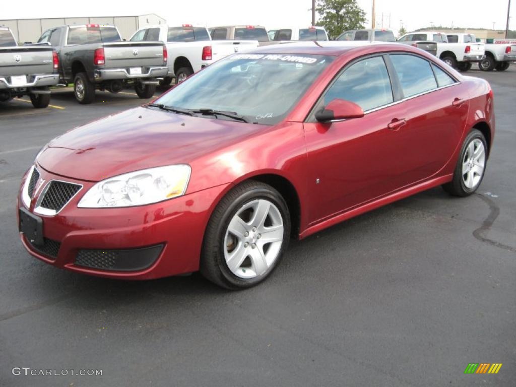 Performance Red Metallic 2010 Pontiac G6 Sedan Exterior Photo #42959851