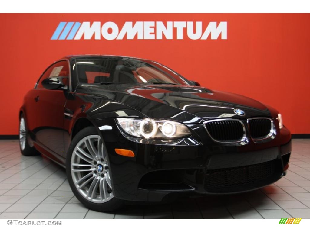 2011 M3 Convertible - Jet Black / Black Novillo Leather photo #1