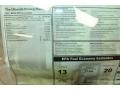 2011 BMW M3 Convertible Window Sticker