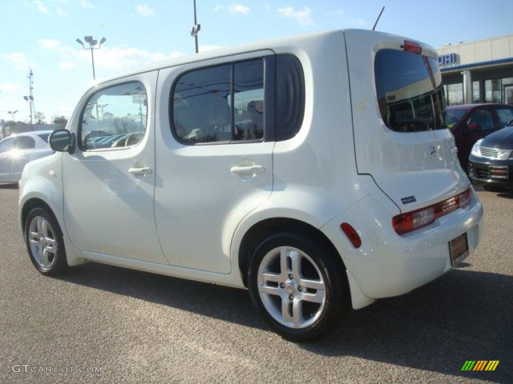 White Pearl 2009 Nissan Cube 1.8 SL Exterior Photo #42962531