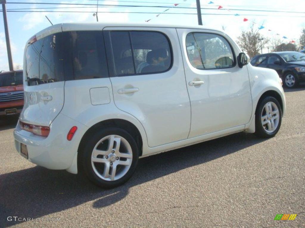 White Pearl 2009 Nissan Cube 1.8 SL Exterior Photo #42962547