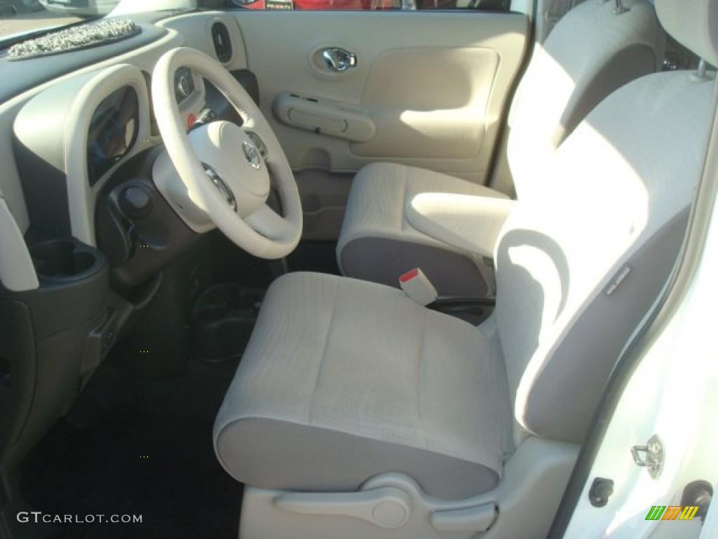 Light Gray Interior 2009 Nissan Cube 1.8 SL Photo #42962611