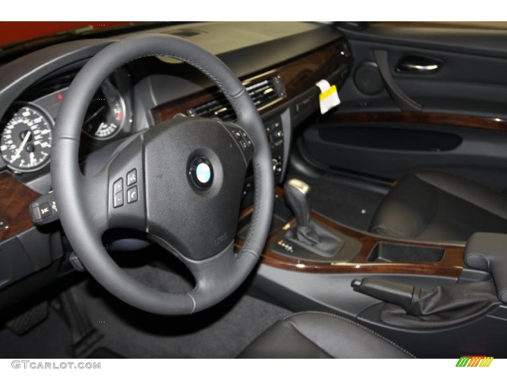 2011 3 Series 328i Sedan - Jet Black / Black Dakota Leather photo #8