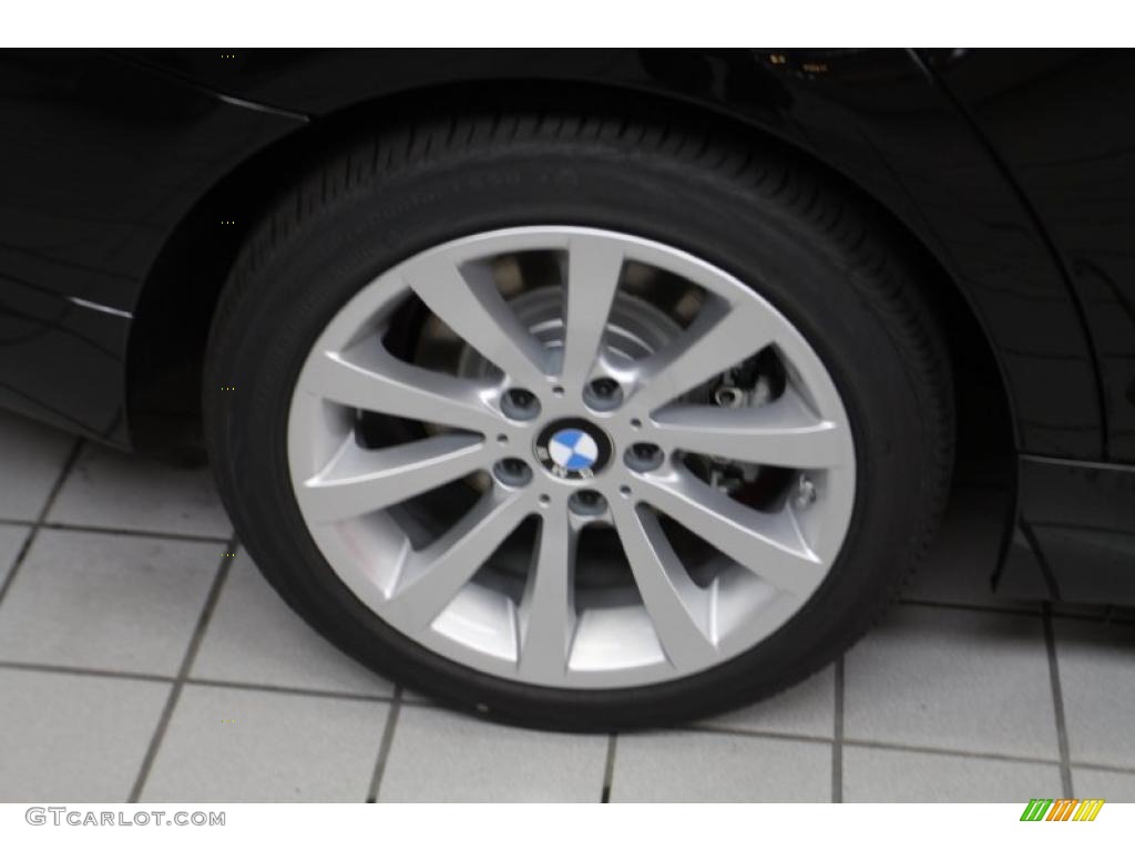 2011 3 Series 328i Sedan - Jet Black / Black Dakota Leather photo #15