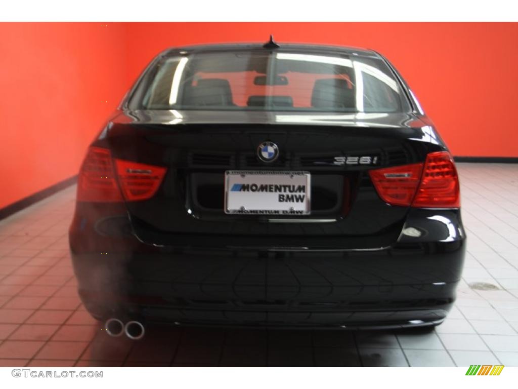 2011 3 Series 328i Sedan - Jet Black / Black Dakota Leather photo #16