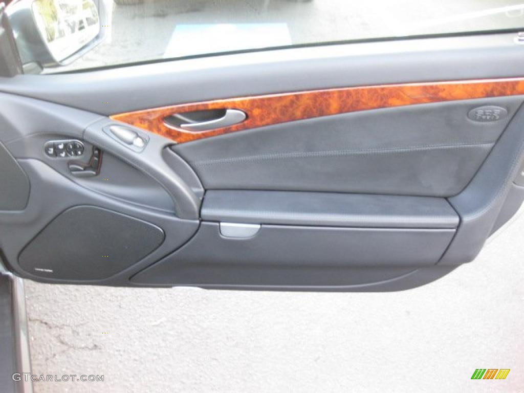 2009 Mercedes-Benz SL 63 AMG Roadster AMG Black Door Panel Photo #42964083