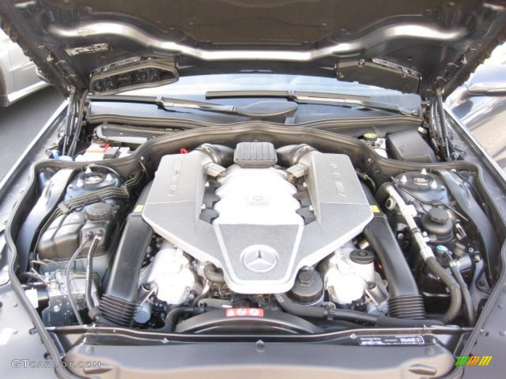 2009 Mercedes-Benz SL 63 AMG Roadster 6.3 Liter AMG DOHC 32-Valve VVT V8 Engine Photo #42964097
