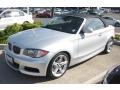 Titanium Silver Metallic 2011 BMW 1 Series 135i Convertible