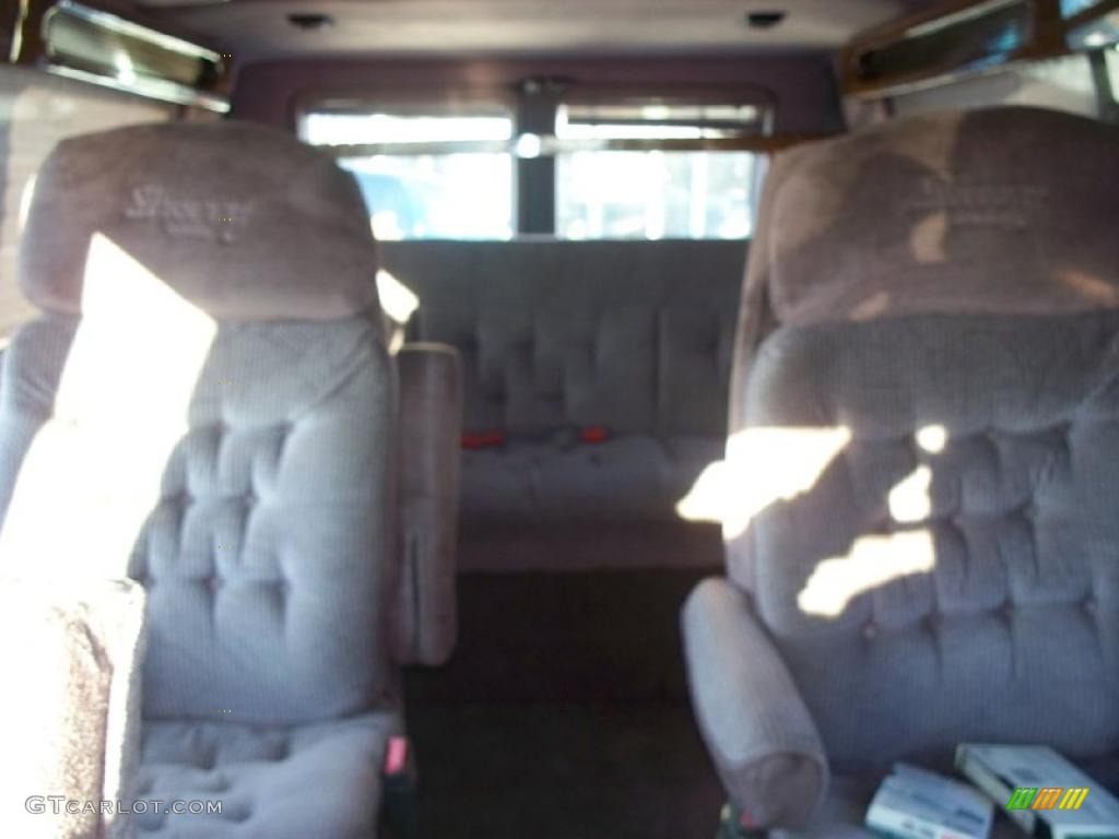 1996 Ram Van 2500 Passenger Conversion - Stone White / Red photo #24