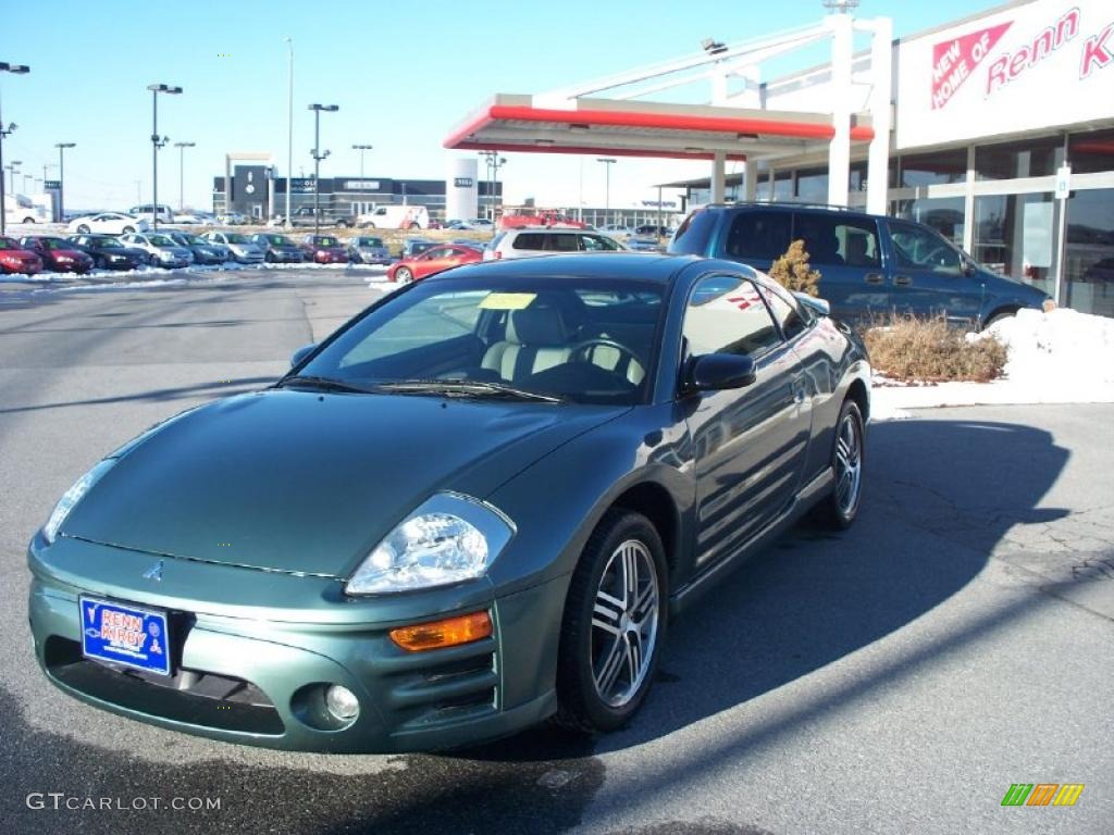 2004 Eclipse GTS Coupe - Machine Green Metallic / Sand Blast photo #1