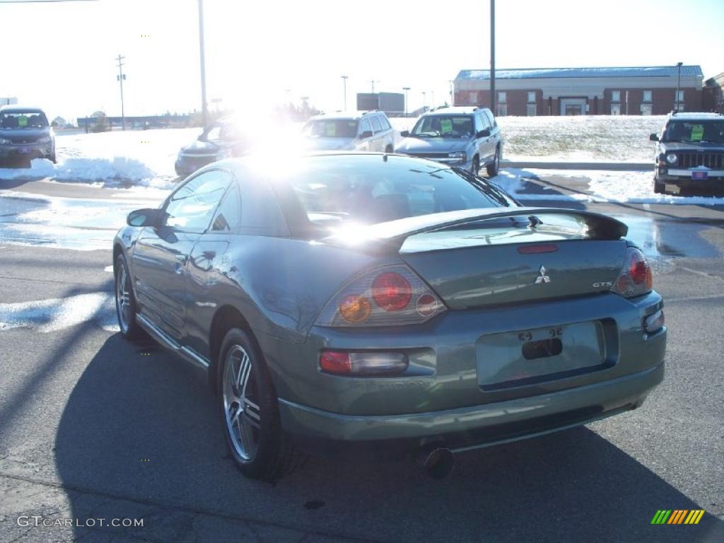 2004 Eclipse GTS Coupe - Machine Green Metallic / Sand Blast photo #3