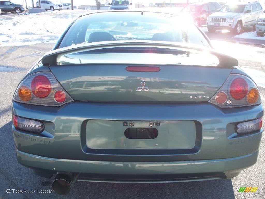 2004 Eclipse GTS Coupe - Machine Green Metallic / Sand Blast photo #4