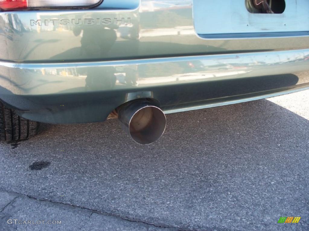 2004 Eclipse GTS Coupe - Machine Green Metallic / Sand Blast photo #5