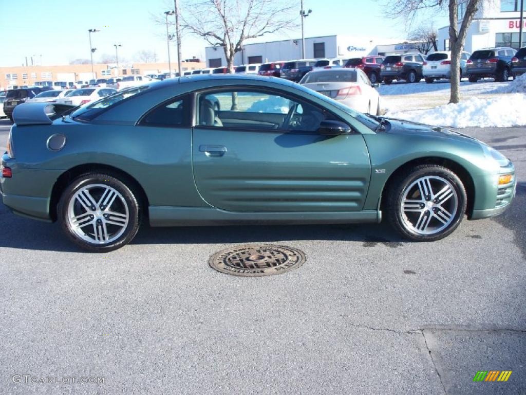 2004 Eclipse GTS Coupe - Machine Green Metallic / Sand Blast photo #7