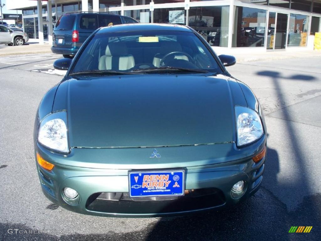 2004 Eclipse GTS Coupe - Machine Green Metallic / Sand Blast photo #9