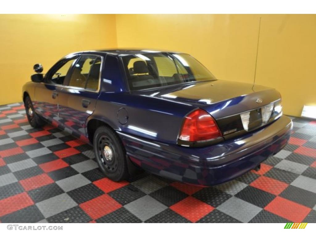 2005 Crown Victoria Police Interceptor - Dark Blue Pearl Metallic / Dark Charcoal photo #3