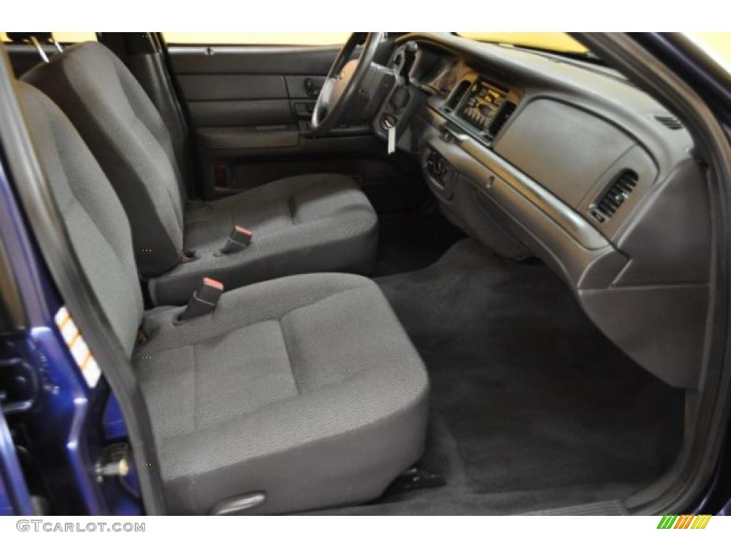 2005 Crown Victoria Police Interceptor - Dark Blue Pearl Metallic / Dark Charcoal photo #14
