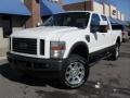 2008 Oxford White Ford F350 Super Duty FX4 Crew Cab 4x4  photo #3