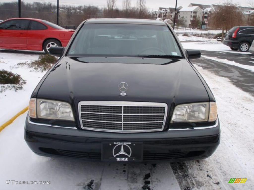 1997 C 280 Sedan - Black / Grey photo #2