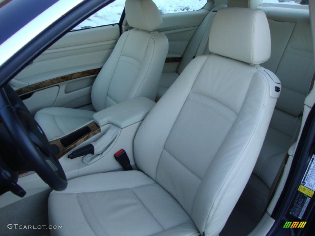 2007 3 Series 328i Coupe - Monaco Blue Metallic / Cream Beige photo #8